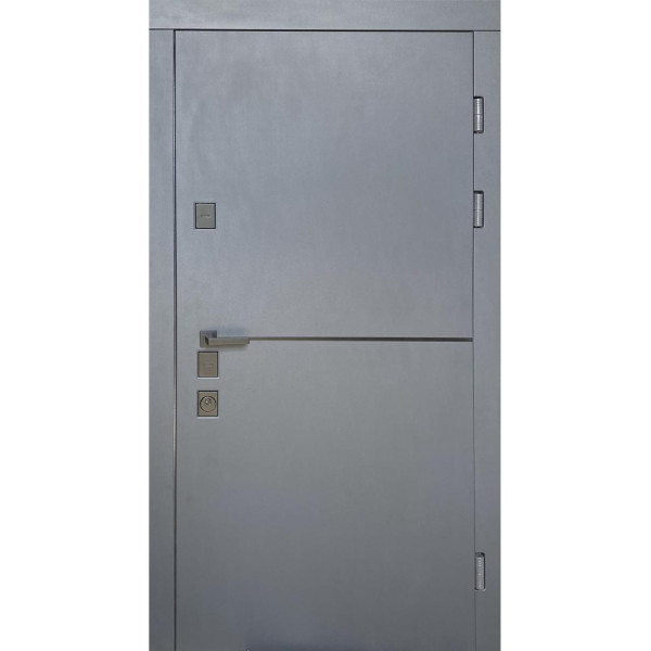 Двері вхідні TEHNO DVERI Еліт плюс 4К Смарт вулиця 860х2040 Антрацит