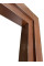 Двері вхідні TEHNO DVERI Арка 3Д-метал металеві двостулкові праві 860х1900 мм Коричневий