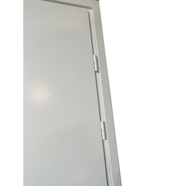 Двері вхідні TEHNO DVERI STEEL-WHITE метал права 780х2050 мм Ral 9003 Білий